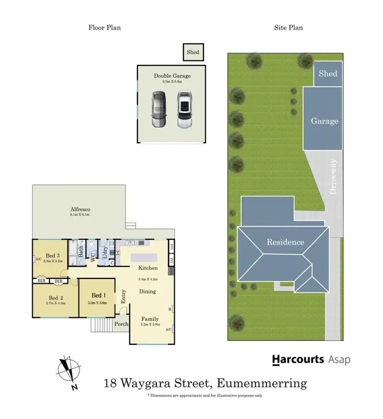Floorplan of Homely house listing, 18 Waygara Street, Eumemmerring VIC 3177
