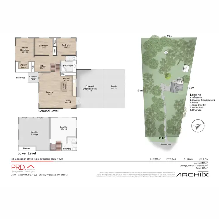 Floorplan of Homely rural property listing, 43 Goolabah Drive, Tallebudgera QLD 4228