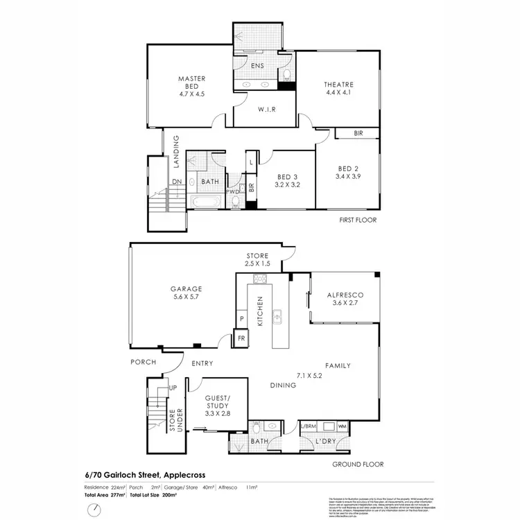 Floorplan of Homely house listing, 6/70 Gairloch Street, Applecross WA 6153