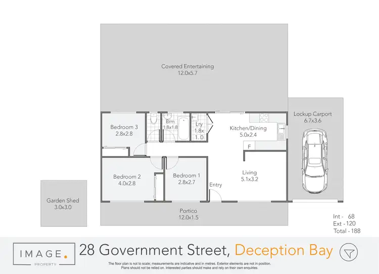 Floorplan of Homely house listing, 28 Government Street, Deception Bay QLD 4508