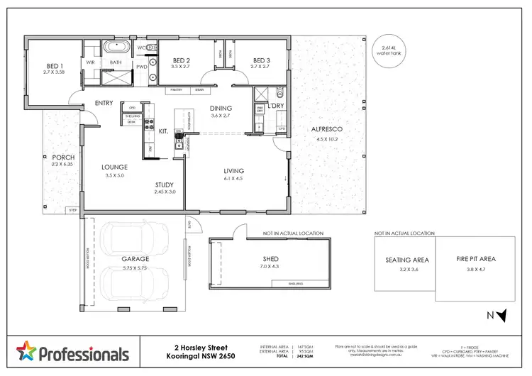Floorplan of Homely house listing, 2 Horsley Street, Kooringal NSW 2650