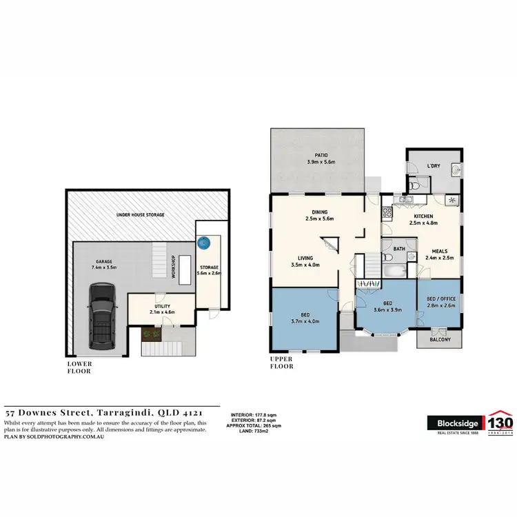 Floorplan of Homely house listing, 57 Downes Street, Tarragindi QLD 4121
