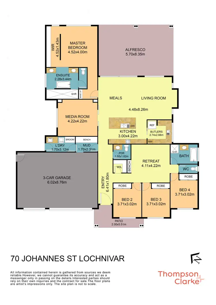 Floorplan of Homely house listing, 70 Johannes Street, Lochinvar NSW 2321