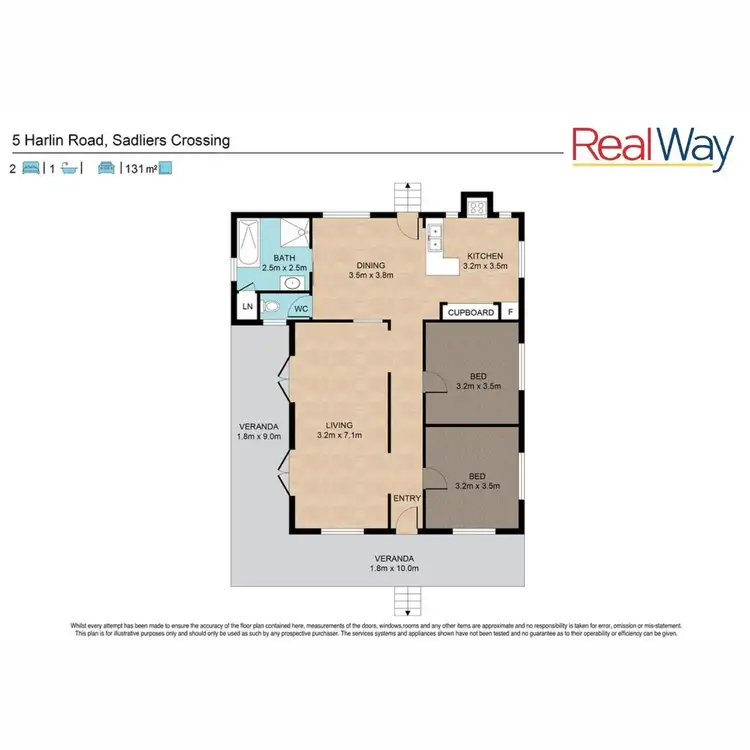 Floorplan of Homely house listing, 5 Harlin Road, Sadliers Crossing QLD 4305