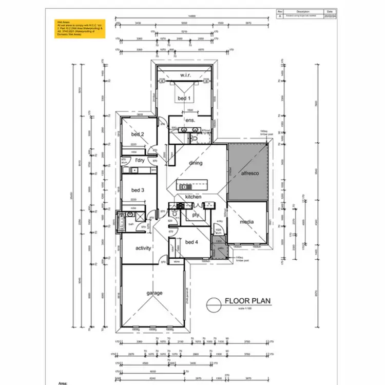 Floorplan of Homely house listing, 21 Daybreak Drive, Bargara QLD 4670
