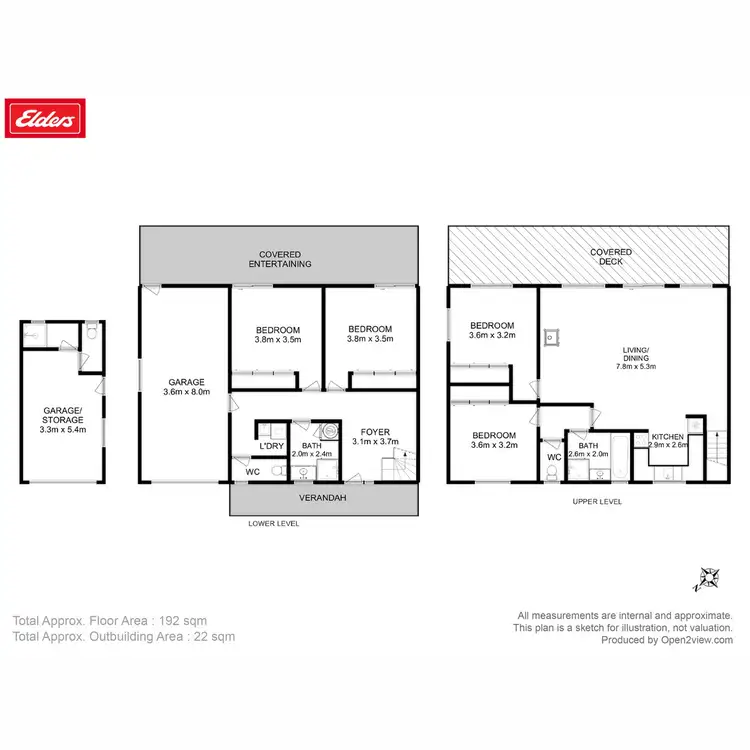 Floorplan of Homely house listing, 16 Bridge Street, Swansea TAS 7190