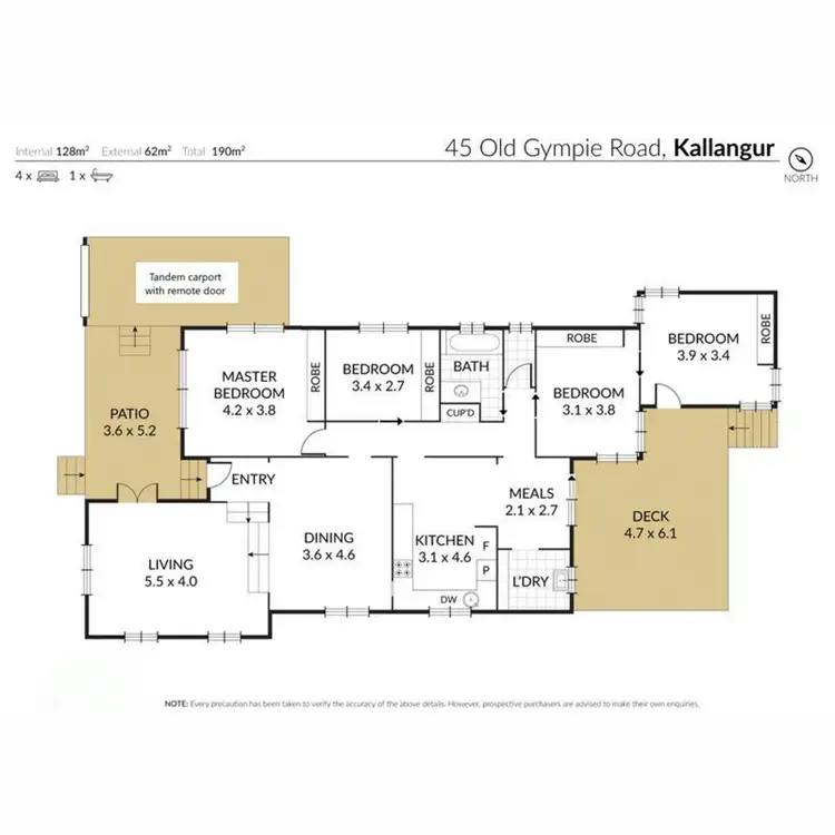 Floorplan of Homely house listing, 45 Old Gympie Road, Kallangur QLD 4503