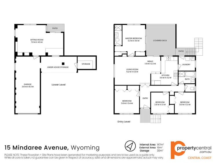 Floorplan of Homely house listing, 15 Mindaree Avenue, Wyoming NSW 2250