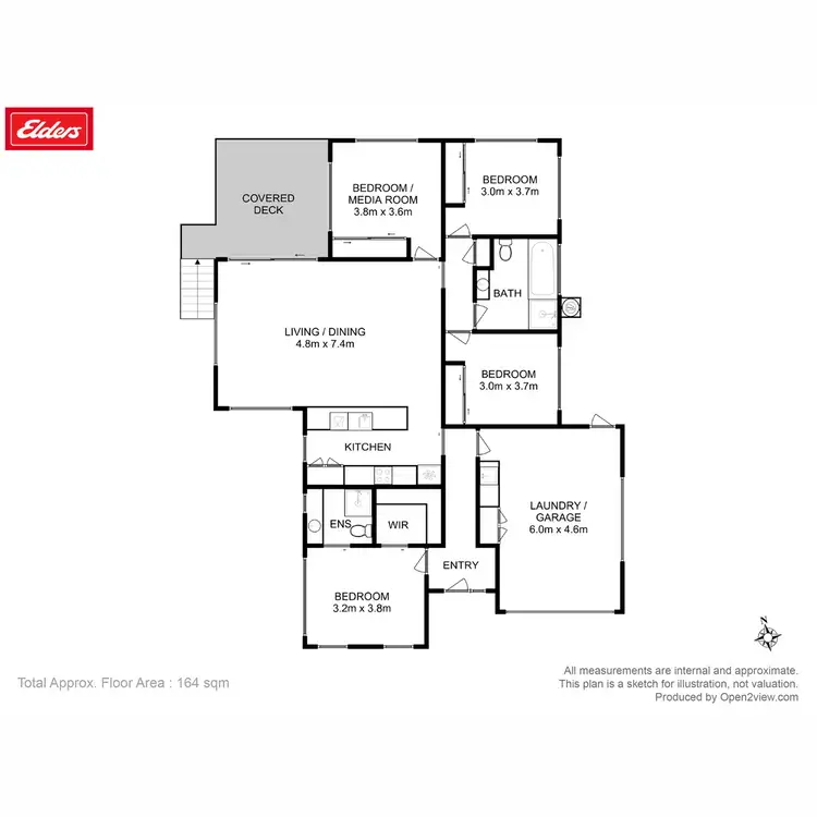 Floorplan of Homely house listing, 17 Matilda Crescent, Rokeby TAS 7019
