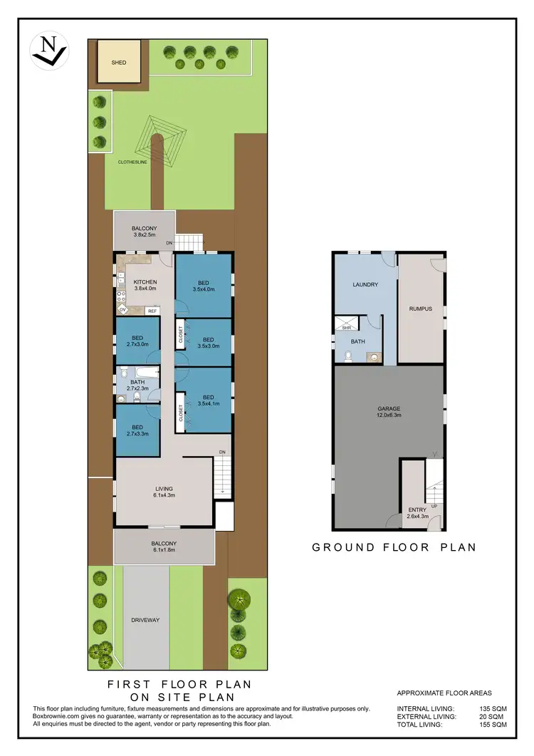 Floorplan of Homely house listing, 19 Inwood Street, Wooloowin QLD 4030