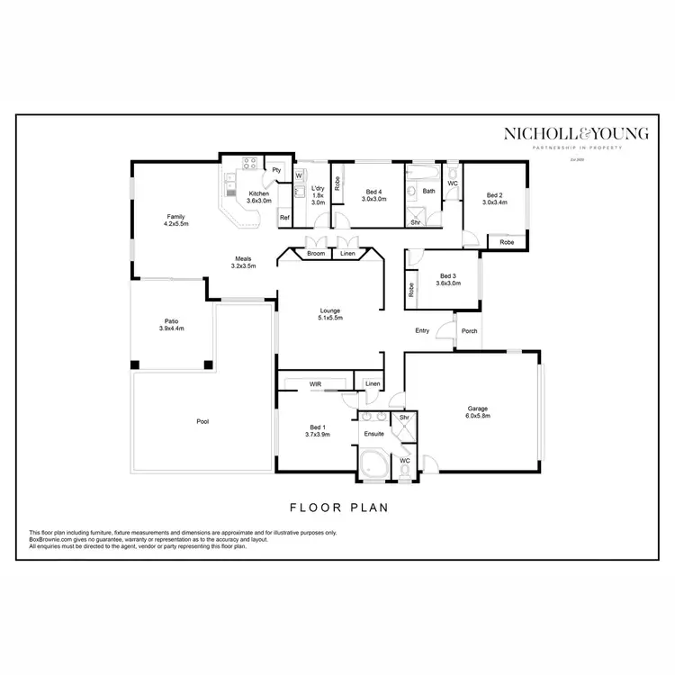 Floorplan of Homely house listing, 43 Figbird Crescent, Buderim QLD 4556