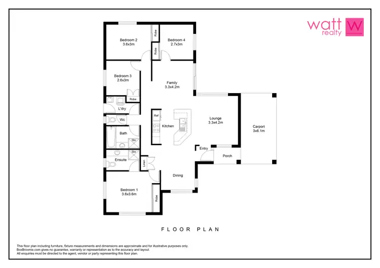 Floorplan of Homely house listing, 18 Glass House Circuit, Kallangur QLD 4503