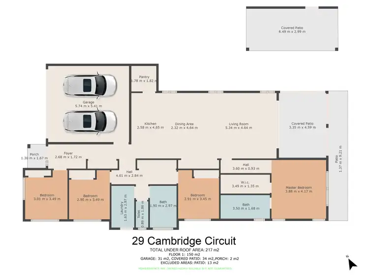 Floorplan of Homely house listing, 29 Cambridge Circuit, Southside QLD 4570