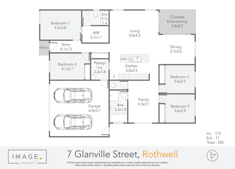 Floorplan of Homely house listing, 7 Glanville Street, Rothwell QLD 4022