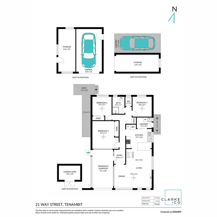 Floorplan of Homely house listing, 21 Way Street, Tenambit NSW 2323