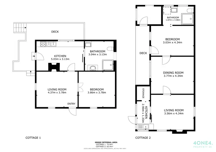 Floorplan of Homely house listing, 1 Myrtle Forest Road, Collinsvale TAS 7012