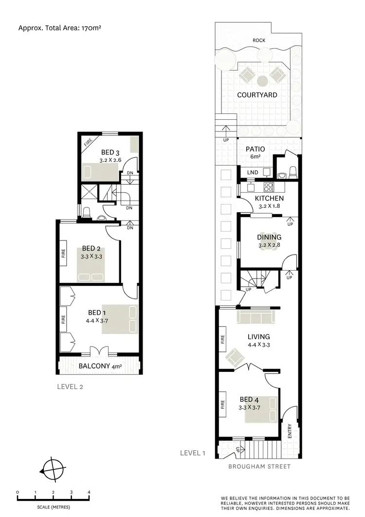 Floorplan of Homely house listing, 60 Brougham Street, Potts Point NSW 2011