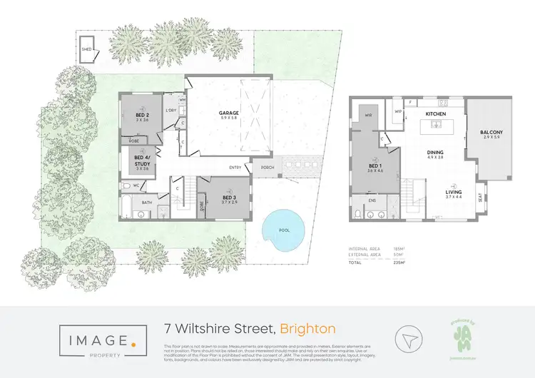 Floorplan of Homely house listing, 7 Wiltshire Street, Brighton QLD 4017