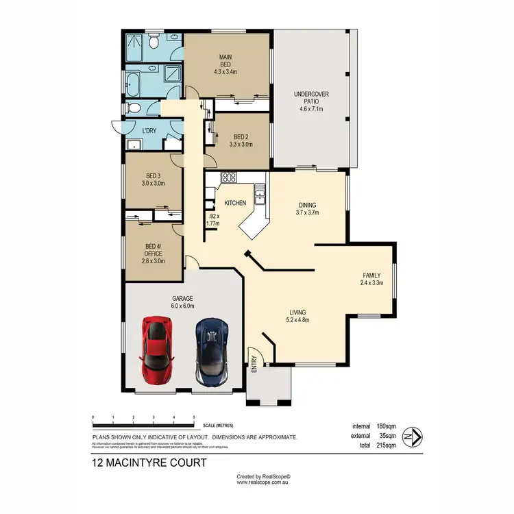 Floorplan of Homely house listing, 12 Macintyre Court, Bray Park QLD 4500