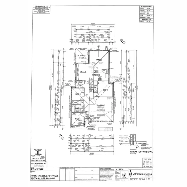 Floorplan of Homely house listing, 5 Wandsworth Avenue, Brabham WA 6055