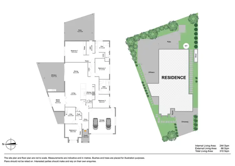 Floorplan of Homely house listing, 19 Garcia Parade, North Lakes QLD 4509