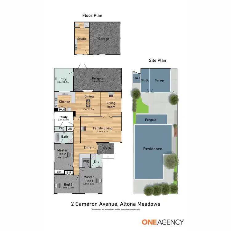 Floorplan of Homely house listing, 2 Cameron Avenue, Altona Meadows VIC 3028