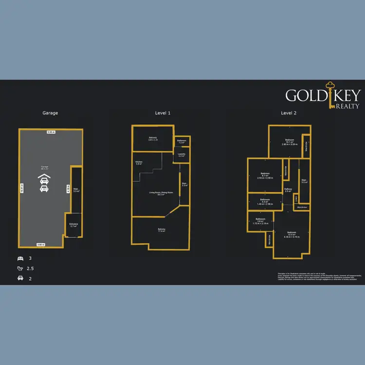 Floorplan of Homely townhouse listing, 3/22 Franklin Street, Annerley QLD 4103