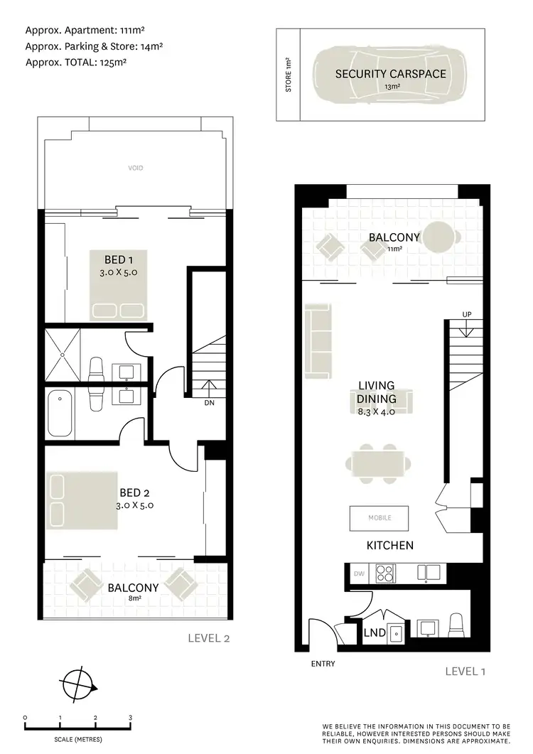 Floorplan of Homely apartment listing, 28/25 Barr Street, Camperdown NSW 2050