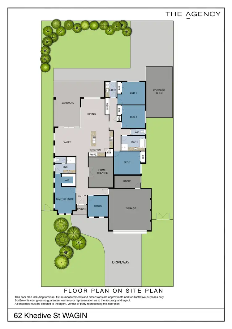 Floorplan of Homely house listing, 62 Khedive Street, Wagin WA 6315