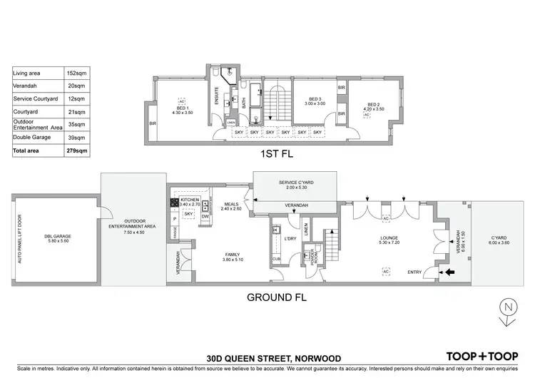 Floorplan of Homely house listing, 30D Queen Street, Norwood SA 5067