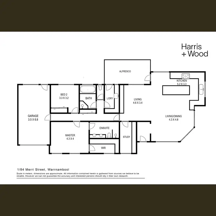 Floorplan of Homely house listing, 1/84 Merri Street, Warrnambool VIC 3280