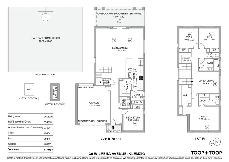 Floorplan of Homely house listing, 39 Wilpena Avenue, Klemzig SA 5087