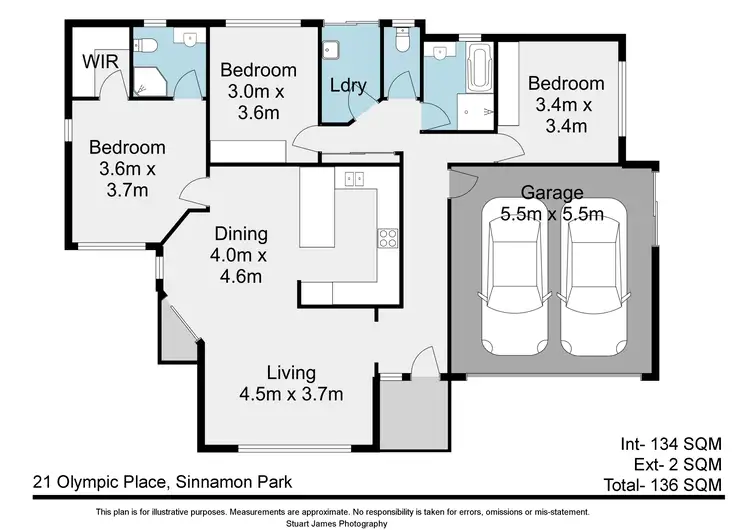 Floorplan of Homely house listing, 21 Olympic Place, Sinnamon Park QLD 4073