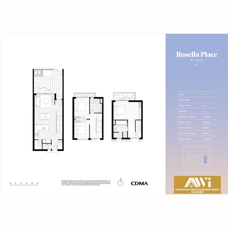 Floorplan of Homely townhouse listing, Address available on request