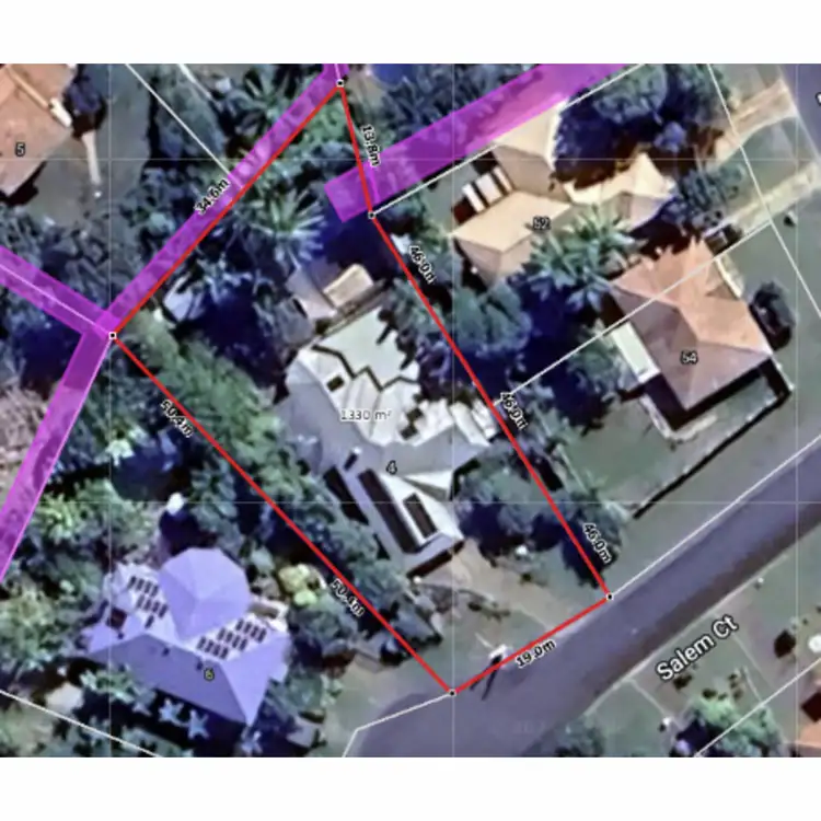 Floorplan of Homely house listing, 4 Salem Court, Lammermoor QLD 4703