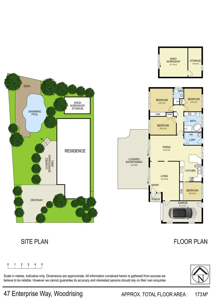 Floorplan of Homely house listing, 47 Enterprise Way, Woodrising NSW 2284