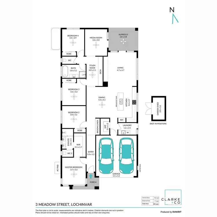 Floorplan of Homely house listing, 3 Meadow Street, Lochinvar NSW 2321