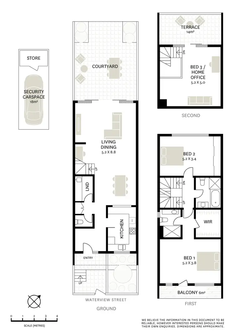 Floorplan of Homely house listing, 50 Waterview Street, Balmain NSW 2041