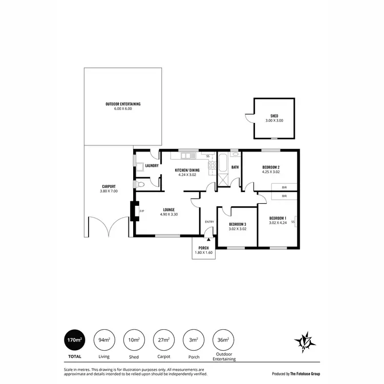 Floorplan of Homely house listing, 8 Rondo Avenue, Findon SA 5023