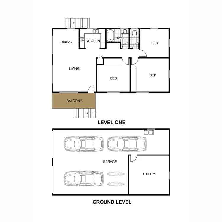 Floorplan of Homely house listing, 15 Melinda Street, Kallangur QLD 4503