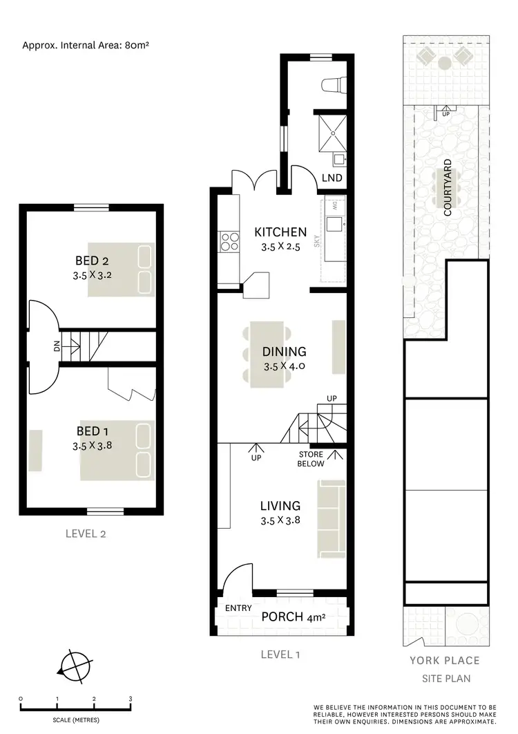 Floorplan of Homely house listing, 12 York Place, Rozelle NSW 2039
