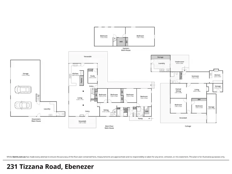 Floorplan of Homely rural property listing, 231 Tizzana Road, Ebenezer NSW 2756