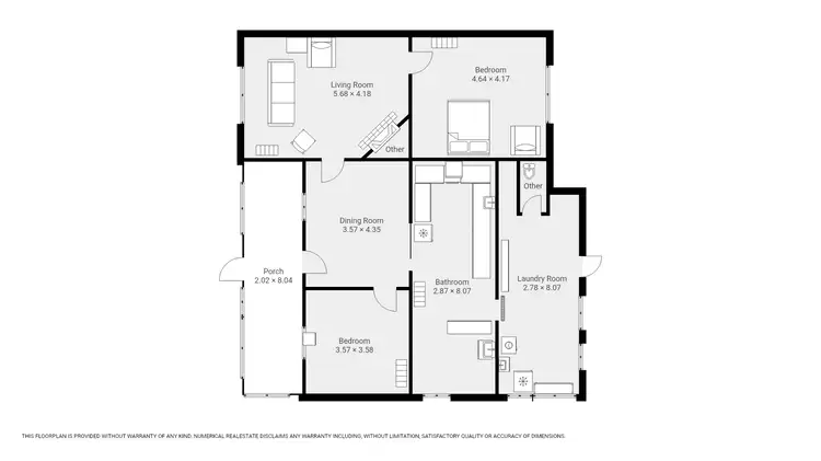 Floorplan of Homely house listing, 8 Dodgson Drive, Streaky Bay SA 5680