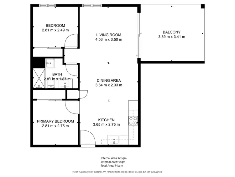 Floorplan of Homely unit listing, 25/11 Lyons Terrace, Windsor QLD 4030