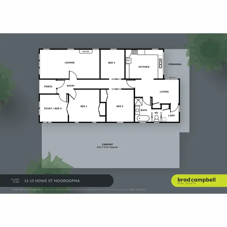 Floorplan of Homely house listing, 11-13 Howe Street, Mooroopna VIC 3629