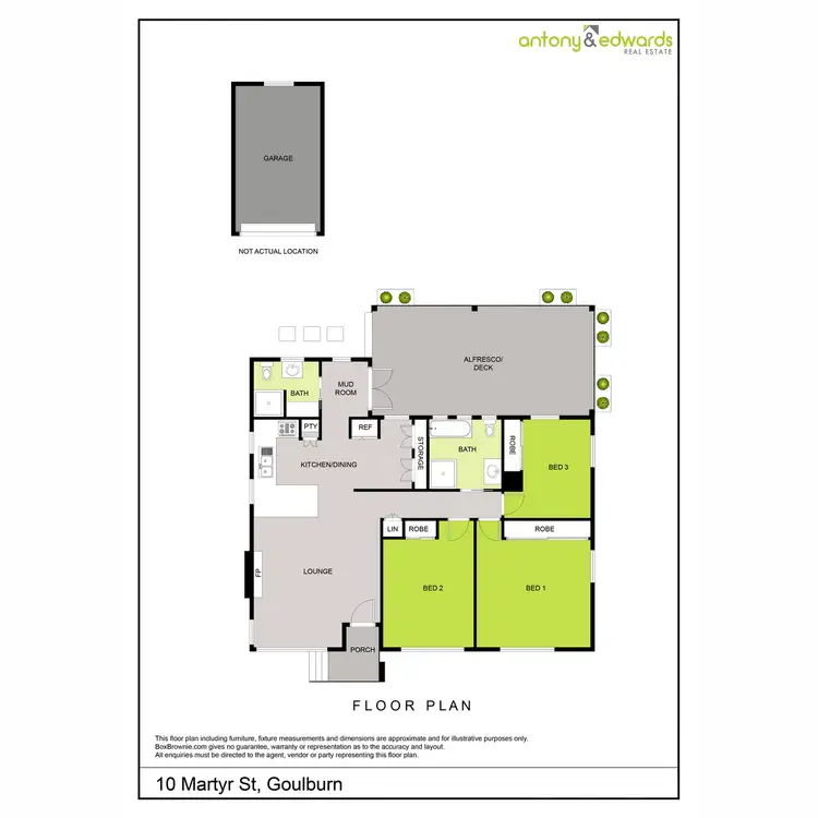 Floorplan of Homely house listing, 10 Martyr Street, Goulburn NSW 2580