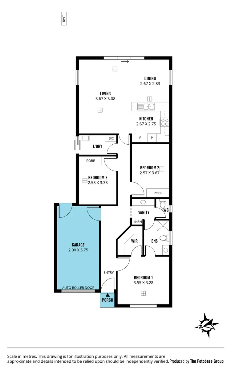 Floorplan of Homely house listing, 4a Tangarine Court, Munno Para West SA 5115