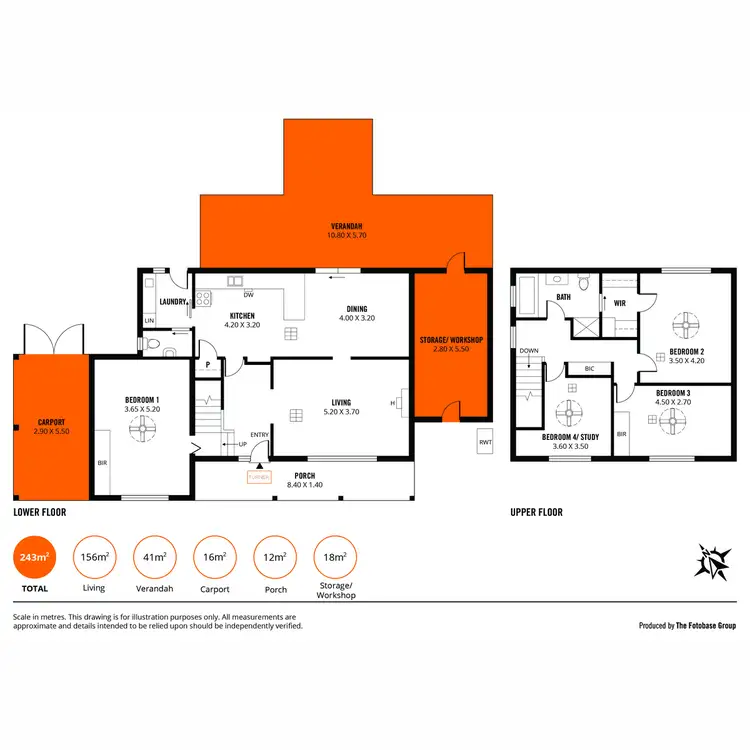 Floorplan of Homely house listing, 20 Coorabie Crescent, Hallett Cove SA 5158