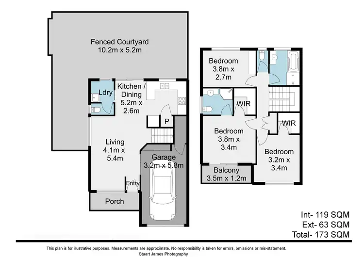 Floorplan of Homely townhouse listing, 14/196 Hellawell Road, Sunnybank Hills QLD 4109
