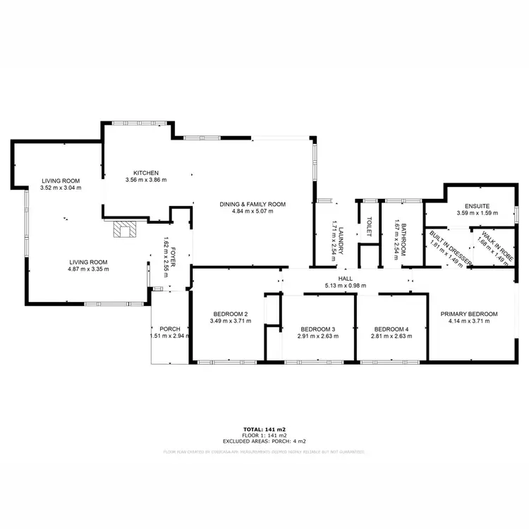 Floorplan of Homely rural property listing, 210 Grantham Winwill Road, Winwill QLD 4347
